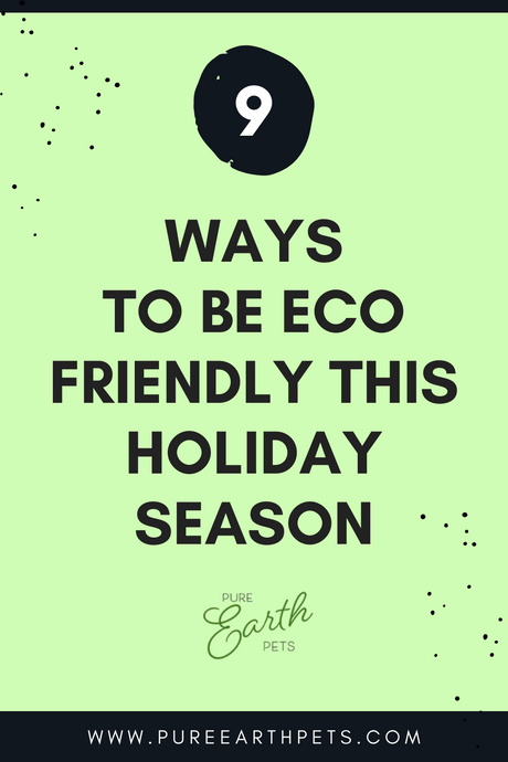 9 Ways To Be Eco-Friendly This Holiday