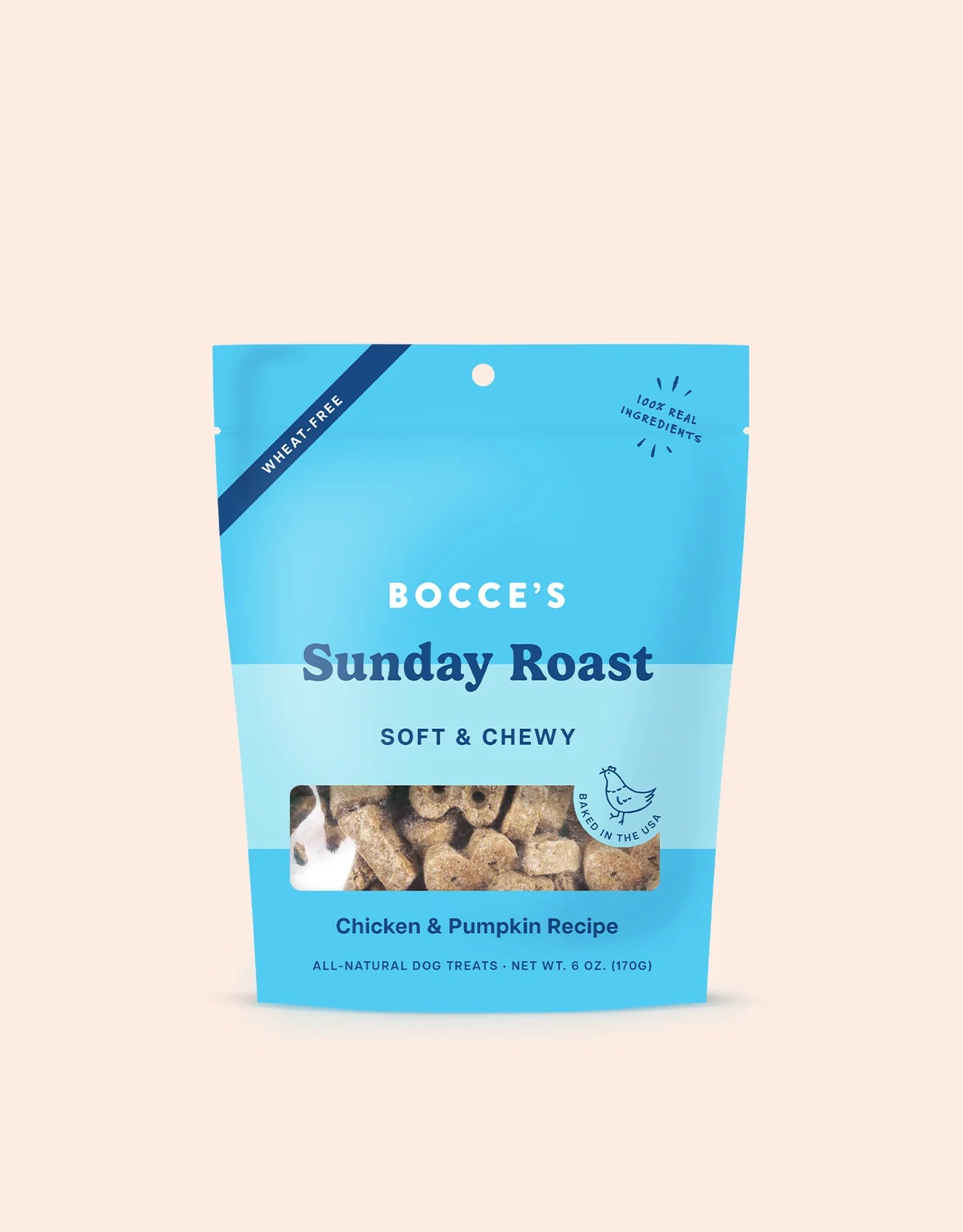 Bocces Bakery Dog Soft And Chewy Sunday Roast 6oz