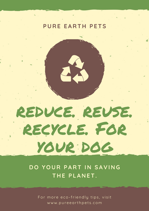 Reduce - Reuse - Recycle (with your dog)