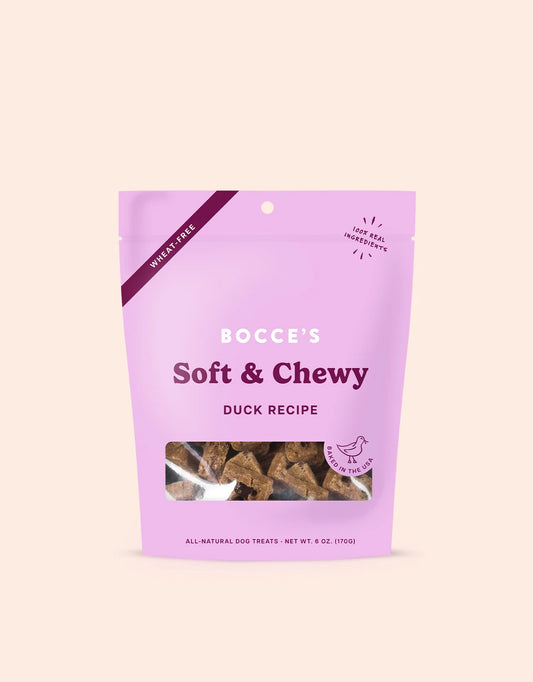 Bocces Bakery Dog Soft And Chewy Duck 6oz