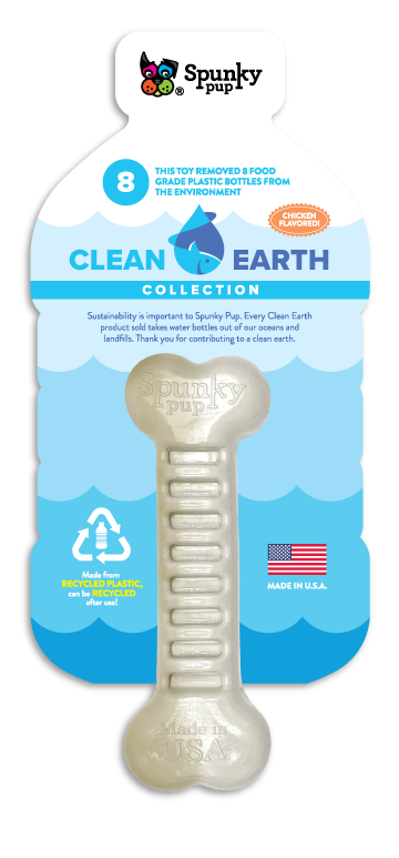 Spunky Pup Clean Earth Recycled Bone