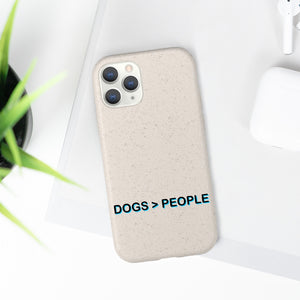 Biodegradable Phone Case - Dogs > People
