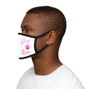 Dog Mom Mixed-Fabric Face Mask