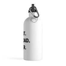 Load image into Gallery viewer, Best Dog Dad Ever Stainless Steel Water Bottle
