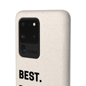 Best Dog Dad Ever Biodegradable Phone Case
