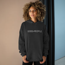Load image into Gallery viewer, Dogs &gt; People Unisex EcoSmart® Pullover Hoodie Sweatshirt
