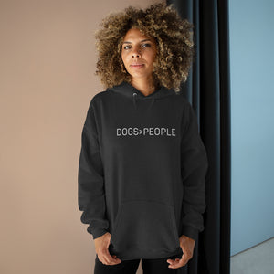 Dogs > People Unisex EcoSmart® Pullover Hoodie Sweatshirt