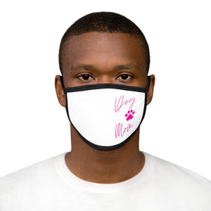 Dog Mom Mixed-Fabric Face Mask