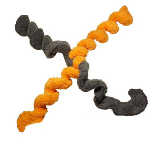 Duraplush Springy Thing Dog Toy - Orange